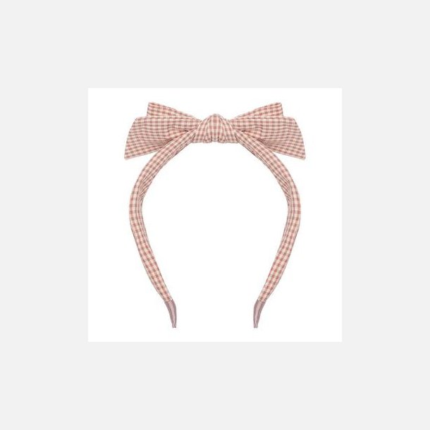 Mimi & Lula Gingham Edie bow alice band