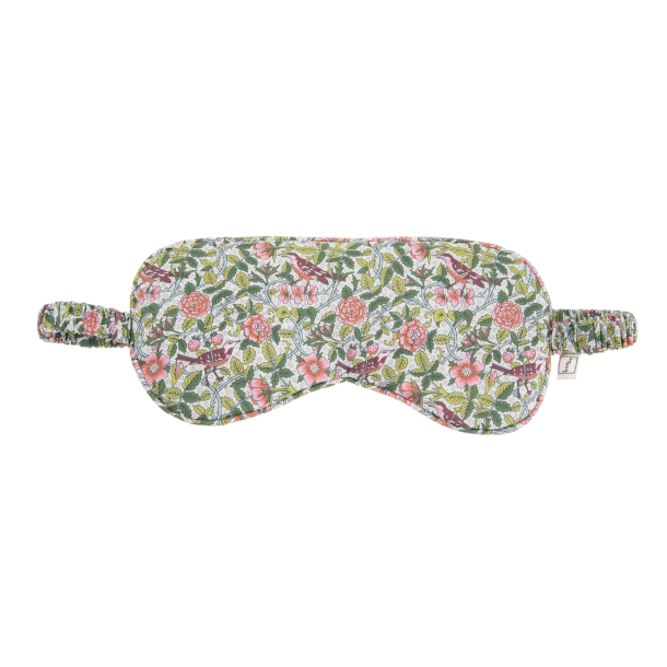 Liberty lavendel Eyemask Liberty Strawberry Tree green